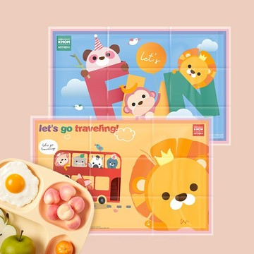 韓國MOTHER-K  K-MOM小淘氣拋棄式餐桌墊