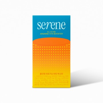 serene All-in-one Arginine Vita Booster Orange 14 Sticks (14-day supply)