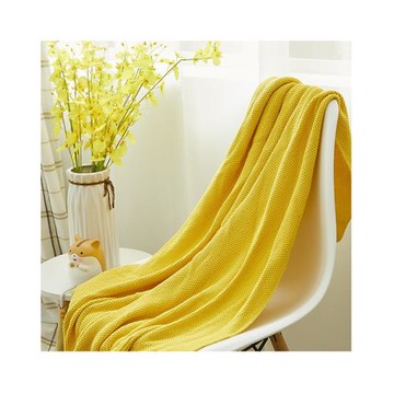 北歐毛毯雙面麻花針織毯辦公室午休毯子家用空調毯客廳沙發毯子