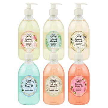 SABON 輕潤沐浴油 500ml (綠玫瑰/白茶/經典/茉莉花語/香蘋薰衣草/玫瑰茶語)