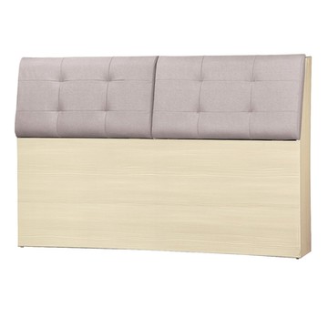 文創集 金陵6尺雙人加大貓抓皮革床頭箱(三色可選)-182x16x93cm免組