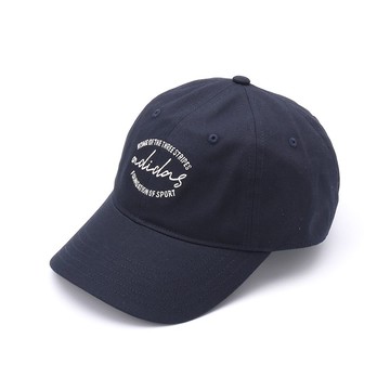 ADIDAS DAD CAP EMBR 棒球帽 深藍 IY7692
