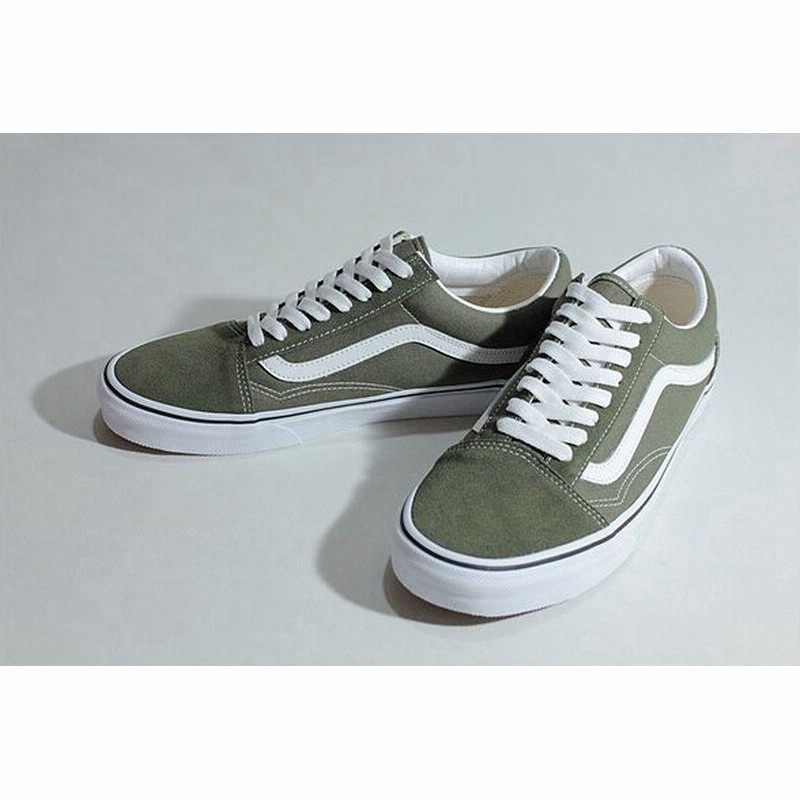 Vansバンズ fa Lifestyle Old Skool オールドスクール Grape Leaf True White オリーブ スエード キャンバス スケート スニーカー メンズ 通販 Lineポイント最大0 5 Get Lineショッピング