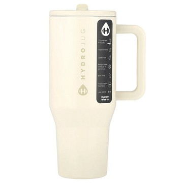 HydroJug, Traveler Tumbler，奶油白，32 盎司