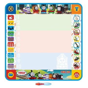 飞行员轻松画画 火车头托马斯 3色涂鸦&数字 适合1.5岁以上儿童【日本國內流通商品】
