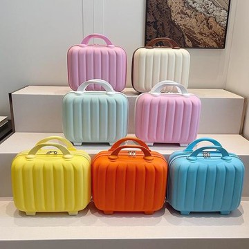 迷你手提箱子小行李箱女小旅行箱化妝包伴手禮可愛大容量收納包