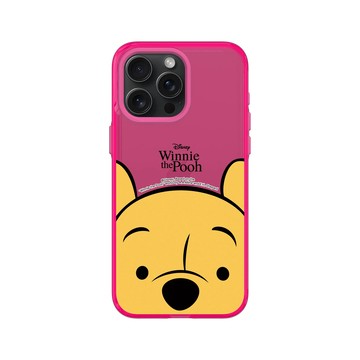 iPhone 15 Pro Max Clear 粉漾桃 - 迪士尼-小熊維尼 Disney Winnie The Pooh - 罐中一探