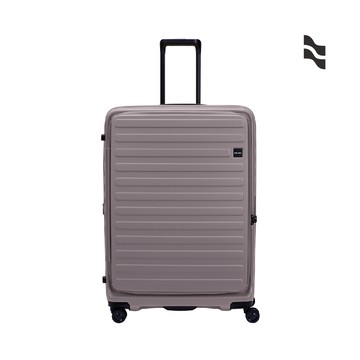 【LOJEL CUBO】30吋上掀式擴充行李箱-大地灰
