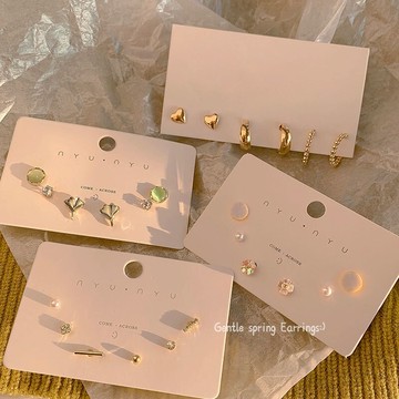 韓國精致耳釘女簡約百搭耳環2022年新款潮網紅氣質小眾設計感耳飾