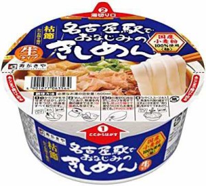 寿がきや カップ名古屋駅でおなじみのきしめん 152g×12個