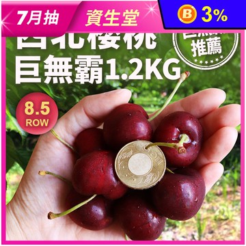 【築地一番鮮】空運8.5ROW華盛頓西北櫻桃1.2KG