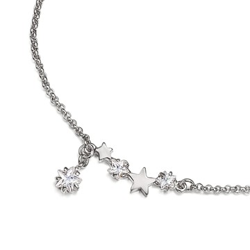 女士腳鍊．璀璨星戀．銀色．星星