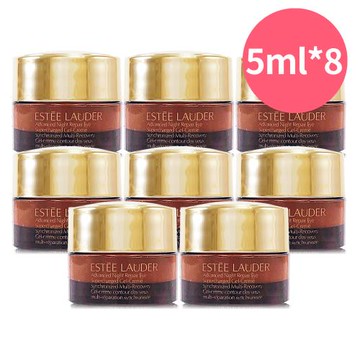 Estee Lauder雅詩蘭黛 特潤全能修護亮眼霜5ml*8 (超值容量組)