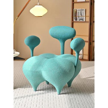 北歐輕奢單人沙發椅設計師時尚魔法氣球椅客廳創意休閑樣板間椅子