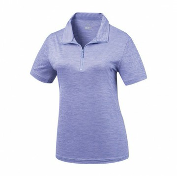 【【蘋果戶外】】山林 51P02 95 薰衣草紫 女 膠原蛋白透氣排汗衣 POLO衫 短上衣 吸濕快乾拉鍊式立領 春夏 Mountneer