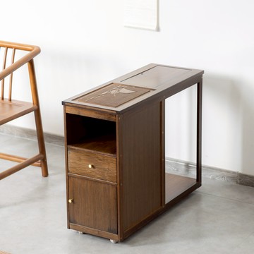 公司貨附發票 沙發邊櫃 沙發側桌 沙發茶几 邊桌 客廳置物櫃 矮櫃 邊幾小茶幾小桌子置物架沙發側邊柜簡約輕奢茶桌茶水柜窄客廳邊桌 最低價 快速出貨