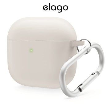 [elago] Airpods 4 Liquid Hybrid 保護殼附鑰匙圈 (適用 Airpods 4)