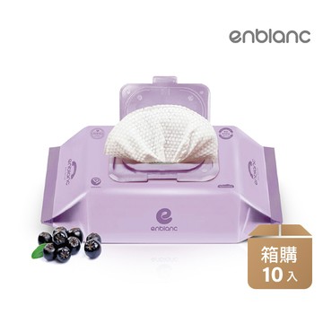 【廠商直送】(箱購)ENBLANC純水濕紙巾74抽10包-野莓