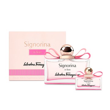 客製刻印【FERRAGAMO】花漾伊人女性淡香水100ml(贈隨機小香乙瓶.附紙袋)