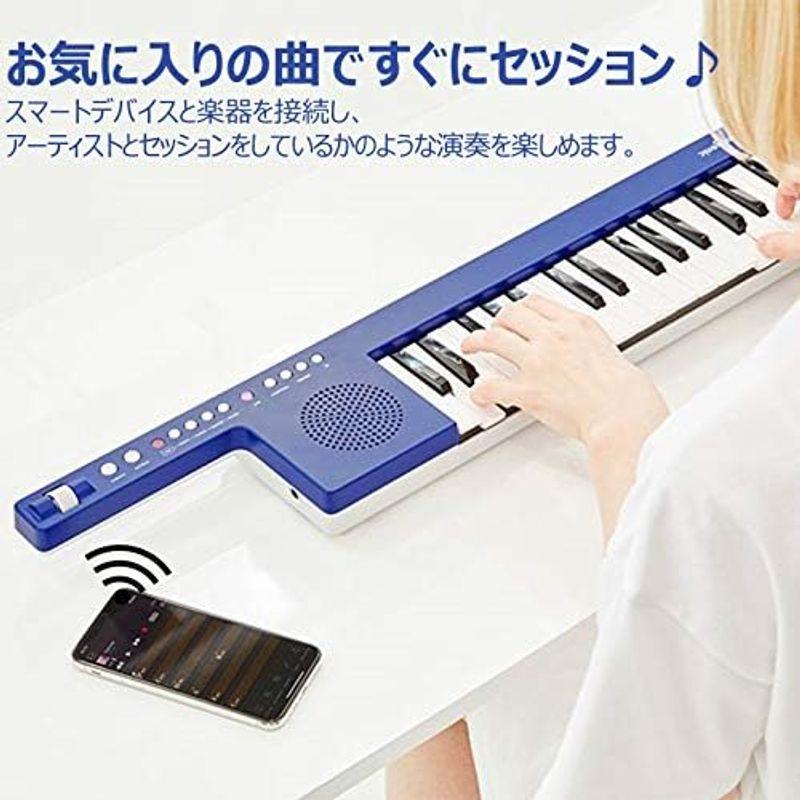 ヤマハ キーボード SHS-300 sonogenic(ソノジェニック) 37鍵盤 スマホ連動 初心者 軽量 JAM機能 12音色 ホワイト