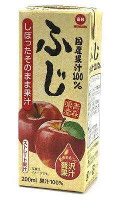 日本酪農【純粹富士蘋果果汁】(200ml)(效期至26.02.17)
