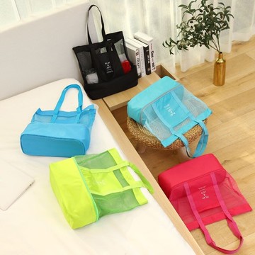 游泳包干濕分離健身包游泳裝備防水洗澡沙灘包旅行購物洗漱收納袋