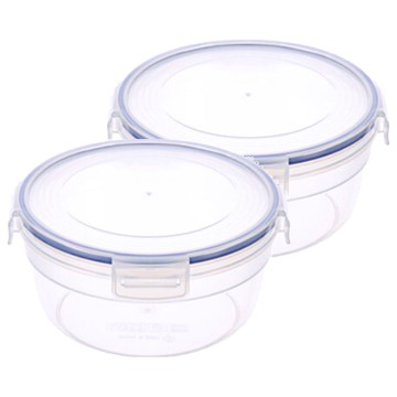 KEYWAY 優鮮圓型保鮮盒  2個  單件