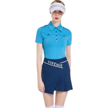 DK新品高爾夫球服裝女短袖t恤春夏時尚顯瘦運動裙子套裝GOLF衣服