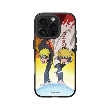 iPhone 16 Pro Clear 酷墨灰 - 火影忍者 Naruto - 漩渦鳴人&波風水門
