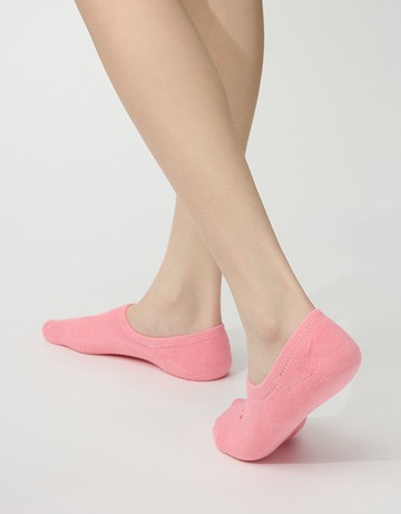 簡約時代隱形襪- 粉