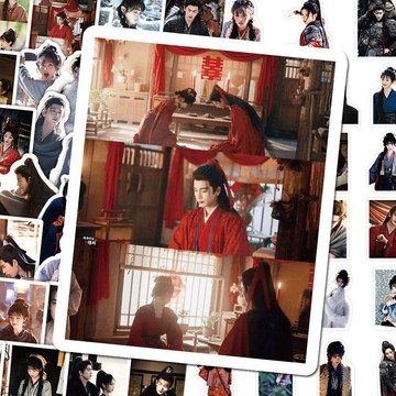 高 CP 值✨現折20 140張新劇逐玉貼紙ins高顏值樊長玉謝徵田曦薇張凌赫周邊劇照貼畫 送閨蜜 交換禮物