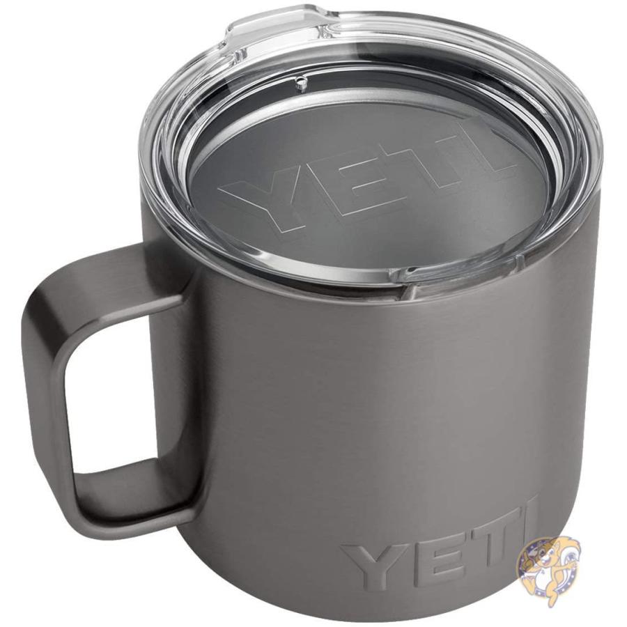 イエティ ランブラー 414ml マグカップ ステンレススチール YETI 真空断熱 蓋付きマグ