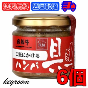 飛騨ハム ご飯にかける飛騨牛ハンバ具ー 120g 6個 ハンバーグ 飛騨高山 飛騨 惣菜 おにぎりの具 うどん ごはんのお供 ハンバーグ 飛騨牛