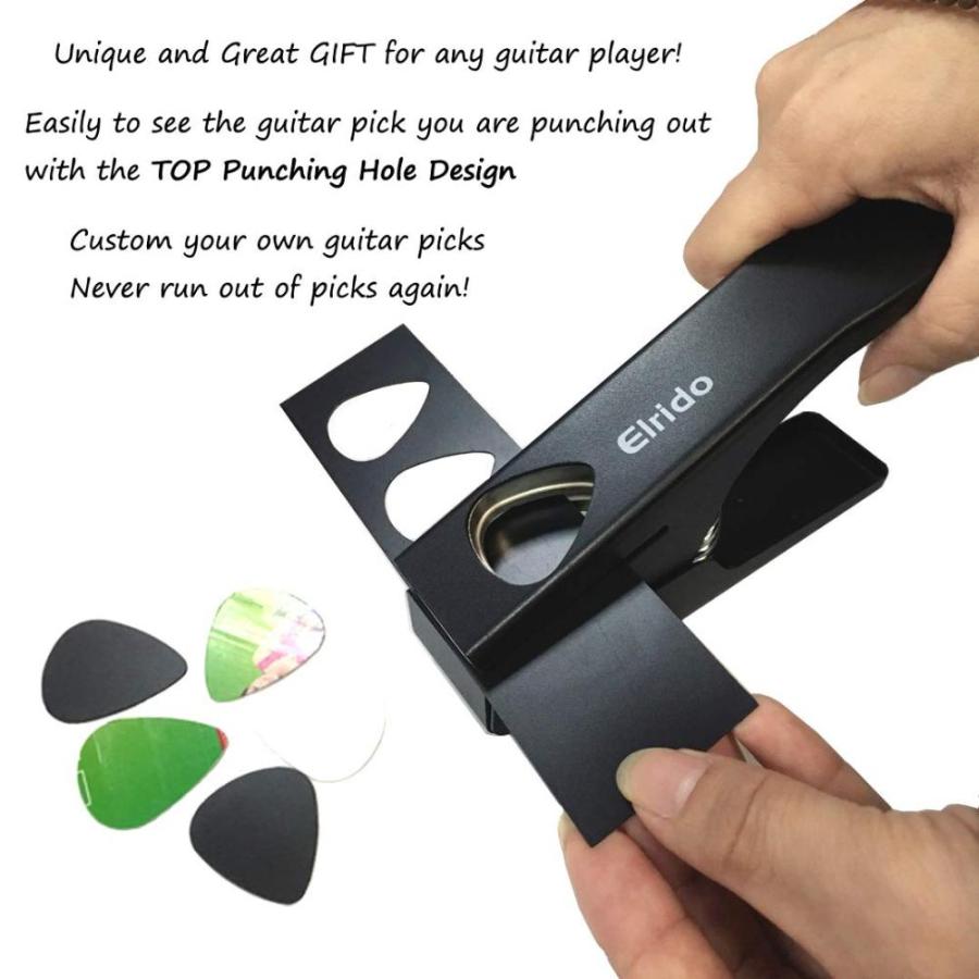 Elrido DIY Guitar Picks Maker Guitar Pick Punch Make Your Endless Guitar Pi