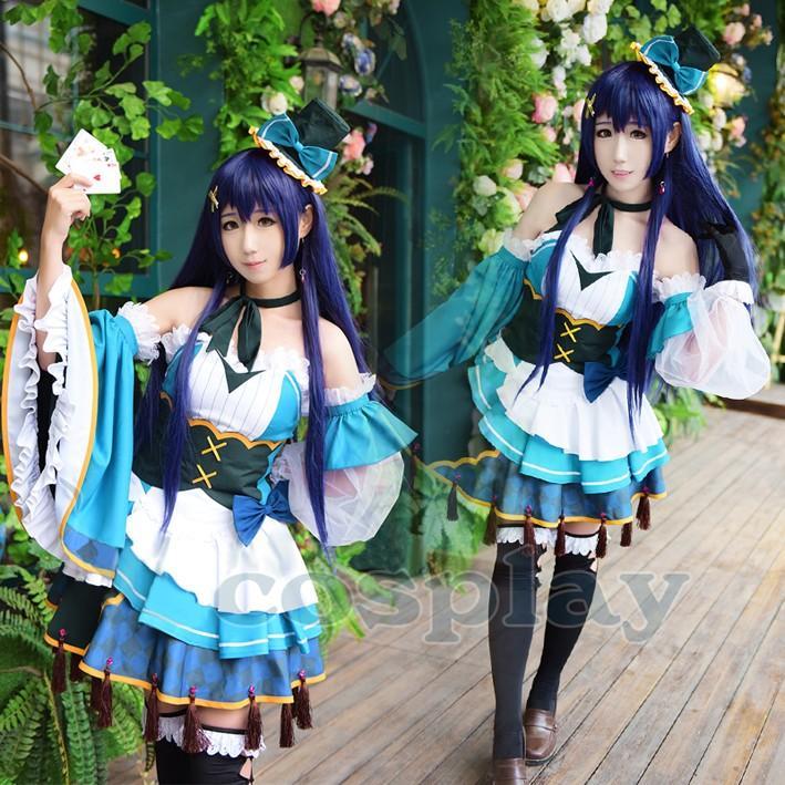 園田海未 コスプレ 衣装 コスチューム 仮装 ラブライブ Lovelive