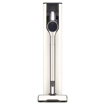 LG 蒸氣濕拖自動集塵無線吸塵器  A9X-STEAM  雪霧白  1台