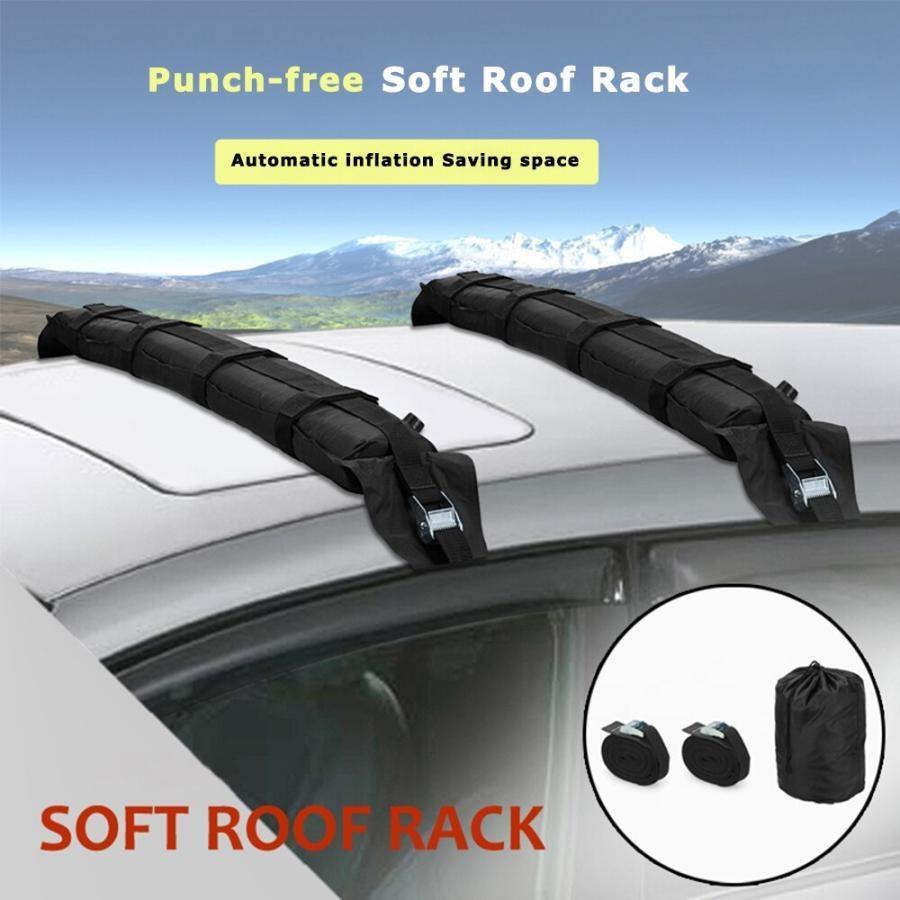 80KG ルーフ ラック EVA 素材 Inflatable ルーフ ラゲッジ ラック アウディ ベンツ ビュイック シュコダ マツダ
