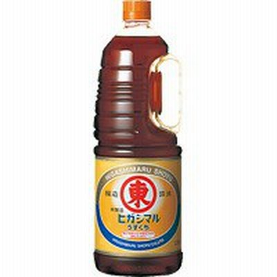 東丸 うすくちしょうゆ ハンディボトル 1.8L×1本