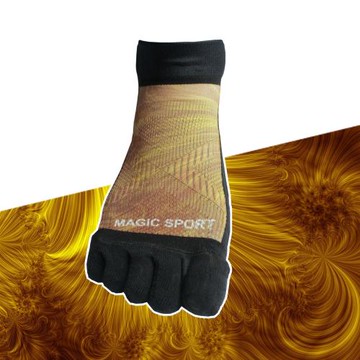 美肌刻Magicsport-【抗菌除臭五趾襪】#020【19Y10W01】除臭襪 短襪 圖案襪 男襪 女襪 機能襪 機能短襪 抗菌襪 台灣製造
