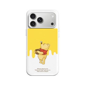 iPhone 17 Pro Max SolidX 白 - 迪士尼-小熊維尼 Disney Winnie The Pooh - 小熊維尼與蜂蜜