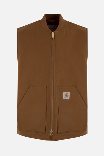 CARHARTT WIP Classic Vest Dearborn canvas padded sleeveless jacket Man