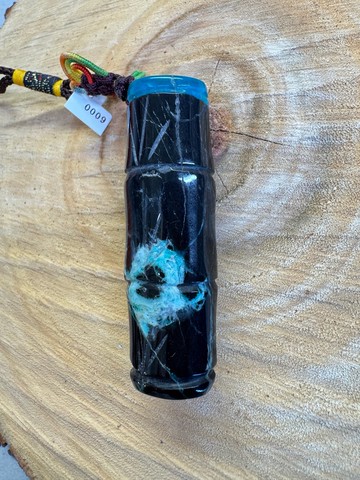 Lubar慢慢編織 台灣藍寶(花藍寶) 節節高升手把件