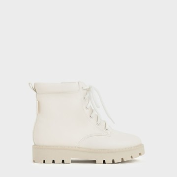 兒童綁帶厚底短靴