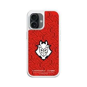 iPhone 17 SolidX 白 - G2 Esports - G2 - Red Pattern