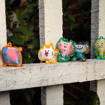 動物QQ丸_療癒吊飾_10款