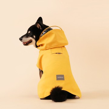 【tails&me 尾巴與我】經典寵物衣EH-寵物反光輕防水風衣(共兩色)