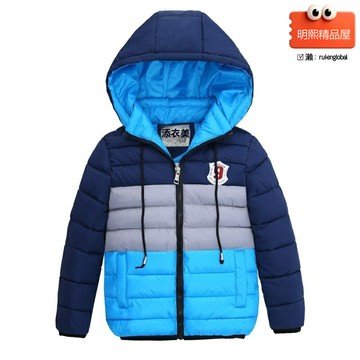 【中性百搭】兒童棉衣 童裝棉衣 夾克棉衣 條紋棉衣 絲綿棉衣 秋冬保暖外套 加厚防風 男女童通用 幼兒園日常穿搭