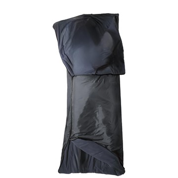 Litume 意都美 舒適多功能組合化纖睡袋 190x75cm 100%尼龍表布 100%化纖棉填充 絎縫工法  灰色  1個