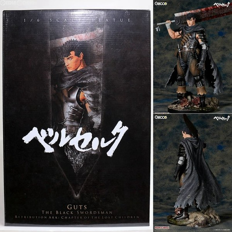 中古即納 Fig ベルセルク ガッツ 1 6スケールスタチュー ロスト チルドレンの章 黒い剣士ver フィギュア Gecco 通販 Lineポイント最大0 5 Get Lineショッピング