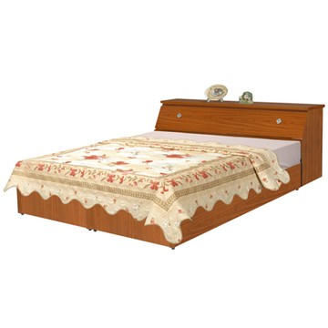 時尚屋 Terry6尺床箱型加大雙人後掀床(床頭箱+掀床底)